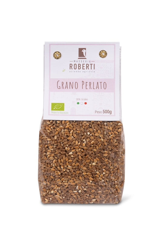 Grano perlato di varietà antiche